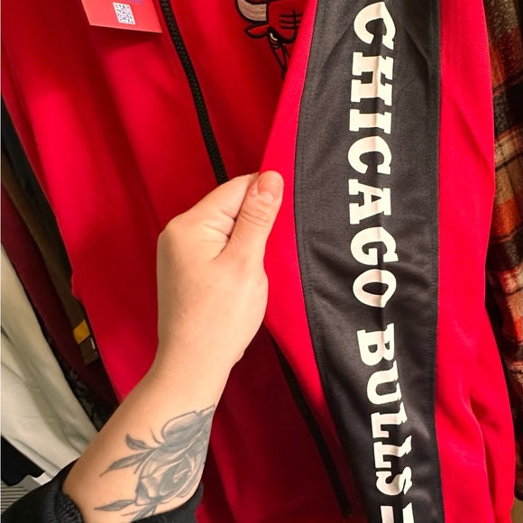 Red Track Jacket - Picture 3 of 8